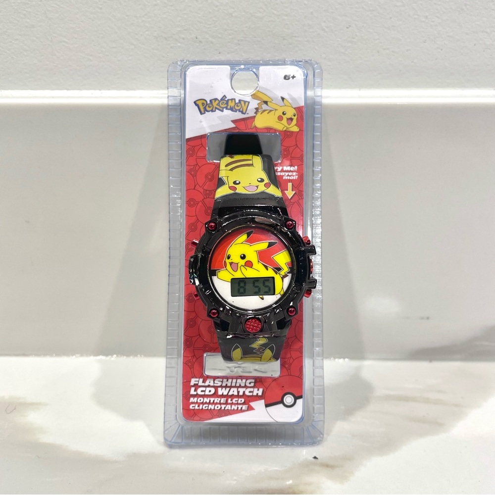 🟣2/$20 NEW Pokemon Pikachu Digital LCD Watch